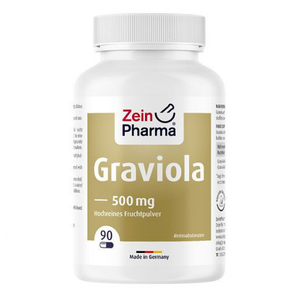Фруктовый порошок сметанного яблока GRAVIOLA KAPSELN 500 mg/Kap.reines Blattpulv.Peru 90 шт Zein Pharma Фруктовый порошок сметанного яблока GRAVIOLA KAPSELN 500 mg/Kap.reines Blattpulv.Peru 90 шт Zein Pharma